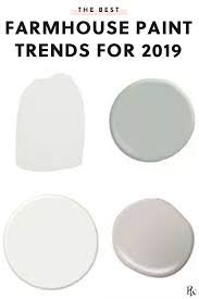 The easiest way to update or change your home decor is by changing paint color. The Best Farmhouse Style Paint Trends For 2019 Purewow Renovation Trends Decor Home Paint Trends Farmhouse Paint Farmhouse Paint Colors