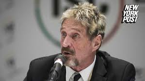 Antivirus software pioneer John McAfee dead after prison suicide: report