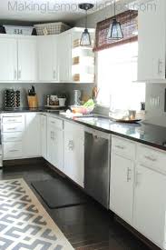 Budget Friendly Modern White Kitchen Renovation Modern White Kitchen Cabinets White Kitchen Renovation White Modern Kitchen