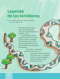 Leyenda corta europea sobre duendes para niños. Leyenda De Los Temblores Que Es Un Temblor Actividades De Lectura Desastres Naturales Para Ninos