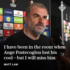 ✍️ 'Ange Postecoglou is up front about the fact he takes notice of what is  written and said about him. Some will see that as a weakness, but there is  a refreshing