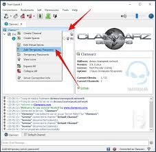 Click on an server in the list to get all its information. How To Create A Temporary Password For Your Teamspeak 3 Server Clanwarz