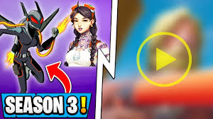 Fortnite battle royale new season 4 skins uncovered by data miners to join the list of already leaked content. New Fortnite Season 3 Trailer Leak Dc Collab Skins Competitive Youtube