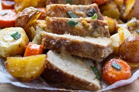 Since the loin is so lean, you'll need to add some fat to keep it juicy. One Pan Roasted Pork Tenderloin With Apples Sage And Root Vegetables Tasty Kitchen A Happy Recipe Community