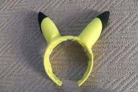Pikachu Ear Headband Pikachu Ears Ear Headbands Pikachu Costume
