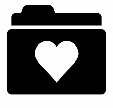 Maybe you would like to learn more about one of these? Folder Png Icon Black Heart Folder Icons Transparent Png Download 2061867 Vippng