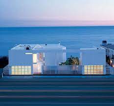 Modern life can be stressful; Luxury Beach Houses Oceanfront Design With White Exteriors And Interiors Modern Beach House California Beach House Beachfront House