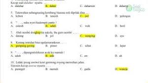Maybe you would like to learn more about one of these? Soal Uts Pts B Sunda Kelas 3 Semester 1 Th 2020 Youtube