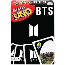 Play the cards in your hand which match the pile by either color or number. Giant Uno Bts Mattel