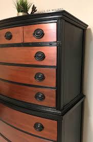 Sold Black And Hammered Copper Painted Dresser Bedroom Furniture Vintage Furniture Federal Style Chest Of Drawers Highboy Tallboy In 2021 Redo Furniture Furniture Diy Cool Furniture