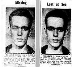 William Campbell MacEachern, Able Seaman, RCNVR