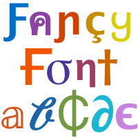 Everything without registration and sending sms! Font Generator Font Changer Cool Fancy Text Generator