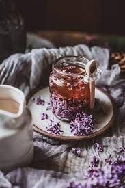 Lilac Honey Infusion Ephemeral Flower Essence Chews Local Recipe Flower Essences Food Photography Aesthetic Food