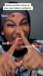 Sweet Yoruba Name to Call Your Female Bestie