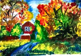 Scenery of nature for drawing for kids nature drawings for kids file size: Nature Beauty Drawing By Ankita Singh
