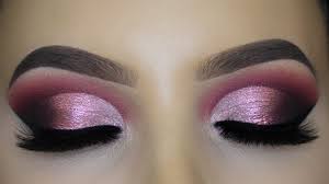 Gold eye shadow + red lipstick. Rose Gold Smokey Eyes Makeup Tutorial Youtube