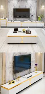 Interior design using marble and wood combinations living room. White Tv Stand Unit Table Tv Wall Ideas For Living Room Tv Unit Interior Design Tv Room Design Tv Stand Unit
