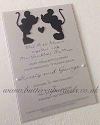 Disney Inspired Wedding Invitations Reception Invitations Minnie Mouse Micky Mouse Convite De Casamento Convite Casamentos