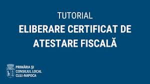 Cerere certificat atestare fiscala anaf. Tutorial Cum Se ElibereazÄƒ Online Certificatul De Atestare FiscalÄƒ Youtube