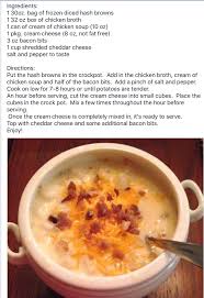 Easy Crockpot Potato Soup Crock Pot Potatoes Potato Soup Crock Pot Easy Potato Soup Crock Pot