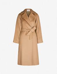 The lining material feels the same as far as i remember. Manuela Camel Hair Wrap Coat By Max Mara Thread Com