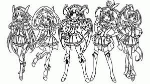 The trump kingdom is a magical world where everyone's hearts live happily with the guidance of their ruler princess marie ange. Glitter Force Coloring Pages Best Coloring Pages For Kids