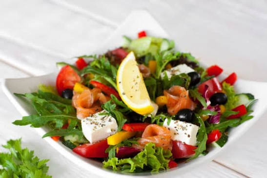 Salata s fetom i lososom - ZorroRi - Fitness.com.hr