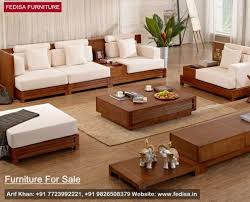 It is a simple design with high functionality. Simple Wooden Sofa Set Designs For Small Living Room With Price Living Room