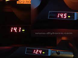Bergantung pada jenis bateri dan saiz bateri kereta biasanya bateri yang baik mempunyai bacaan 12 5 ke 12 6 volt. Tacra S Diy Garage Battery Alternator