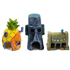 Aquarium Spongebob Ornaments Fish Tank Decorations Aquarium Ornaments Aquarium Decorations