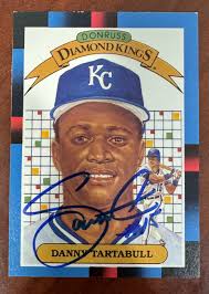 TTM # 41 Diamond Kings # 36 Danny Tartabull 6940 Sepulveda Blvd Apt 216 Van  Nuys, CA 91405 9 days, $2