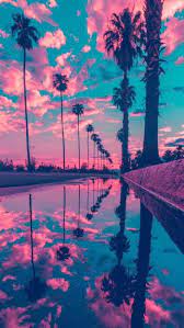 Purple palm tree sunset 4k ultra hd wallpaper | background. Pink Palm Tree Wallpapers Top Free Pink Palm Tree Backgrounds Wallpaperaccess
