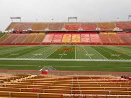 jack trice stadium view from lower level 9 vivid seats