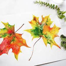 See more ideas about watercolor, watercolor leaves, watercolor paintings. Fall Leaves Watercolor Kit Let S Make Art