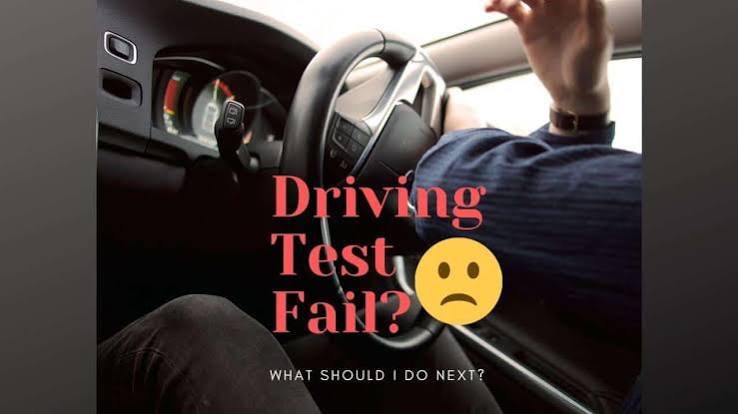 Failed Driving Test - What to do after failing a Driving Test? what happens if you fail your driving test UK