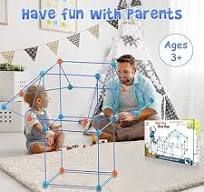 Amazon.com: Fort Building Kit for Kids,155 Pcs STEM Construction Toys  Indoor Outdoor, Educational Learning Gift for 3 4 5 6 7 8+ Years Old Boys  and ...