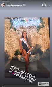 Non è stata particolarmente fortunata l'avventura di elisabetta gregoraci a miss italia: Elisabetta Gregoraci Pubblica Una Sua Foto A 17 Anni Com Era L Ex Del Grande Fratello Vip Solonotizie24