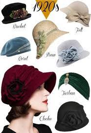 1920s Style Hats For A Vintage Twenties Look 1920s Fashion Women 1920s Hats Hat Fashion