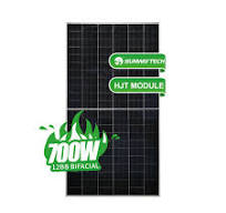 Factory Price 680W 690W 700W Solar Module Hjt Bifacial Double Glass 700watt 12bb Solar Panels