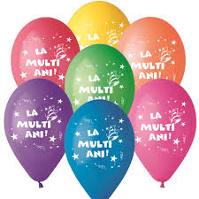Sa cresti sanatoasa si voioasa! La Multi Ani Printed Latex Balloons Radar Gi Lma T2