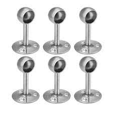 Ships free orders over $39. Stainless Steel Wardrobe Pipe Lever Ceiling Mount Bracket Closet Rod Bracket Flange Support Holder Pack Of 6 Flanges Aliexpress