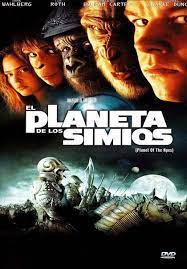 El Planeta De Los Simios 2001 Eeuu Dir Tim Burton Ciencia Ficcion Aventuras Accio Planeta De Los Simios Peliculas De Terror Peliculas De Ciencia Ficcion