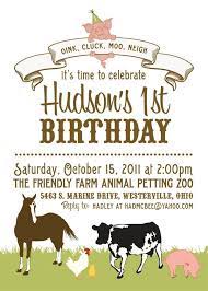 Farm Animals Petting Zoo By The Opened Envelope Barnyard Birthday Party Farm Animal Birthday Animal Party Invitations