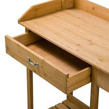 yaheetech outdoor garden potting bench