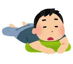 暇な人のイラスト | かわいいフリー素材集 いらすとや