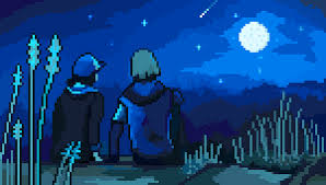 I'm going to put my pixel art wallpapers here. I Don T Know If This Was Posted Here Before But Good God This Is An Amazing Piece Of Work Shoutout To Slivisska On Deviantart Here Is The Link To The Gif Https Www Deviantart Com Slivisska Art Clementine X Violet Pixelart Gif Violentine Twdg 781150177