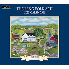 Folk Art Calendars 2012 2013 Folk Art Art Calendar Americana Art Paintings
