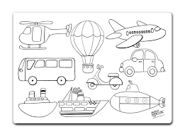 Hartie creponata rosie numarul de copii : Plansa Desen Reutilizabila Din Silicon Vehicule