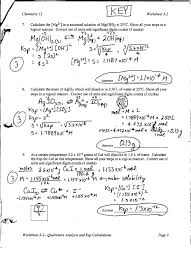 Refer to graph to answer the following questions: Worksheet Solubility Graphs Answers Worksheet List