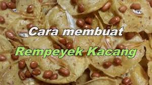 * blend semua bahan kat atas dan kacau sampai likat seperti gambar di bawah. Resepi Kuih Rempeyek Sukatan Cawan